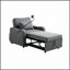 Fauteuil convertible trois en un avec dossier réglable, support de téléphone et port USB de chargement, idéal pour les petits espaces.-653647166