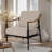 26'' Wide Mid-century Modern Lounge Chair Upholstered Deep Seated Accent Chair-1700573963