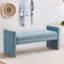 Banc rembourré en polyester 51,2 po-863799565