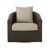 Coussin beige / structure brune est en rupture de stock sélectionné