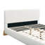 Lit tapissier Boucle, double