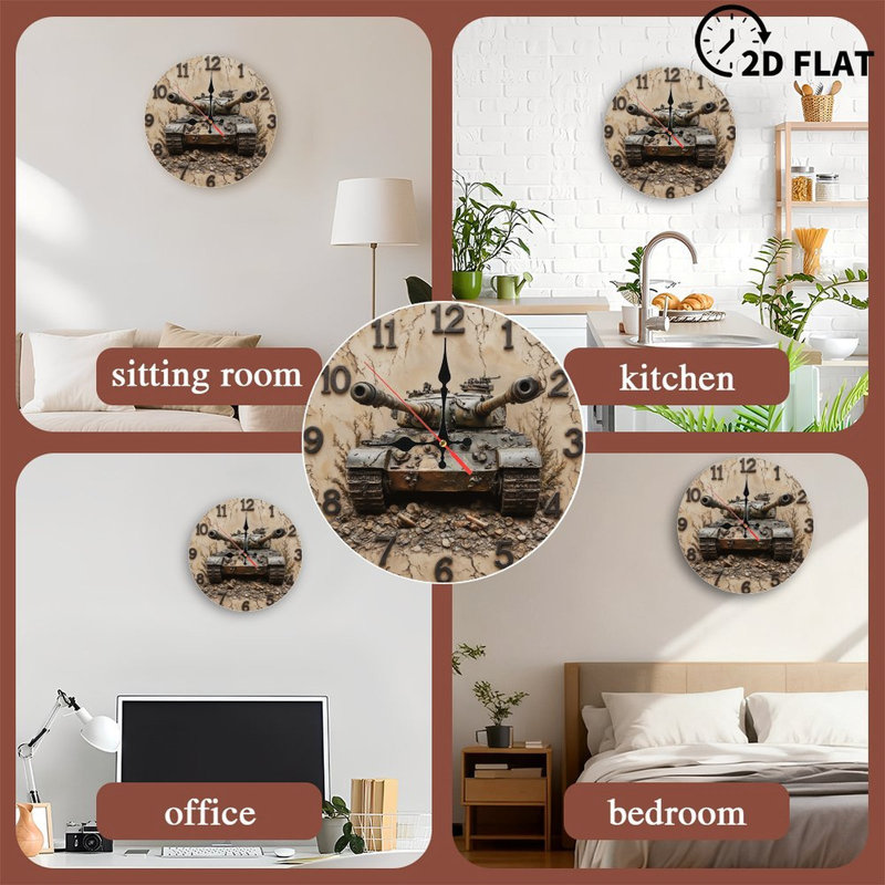 Horloge de char militaire