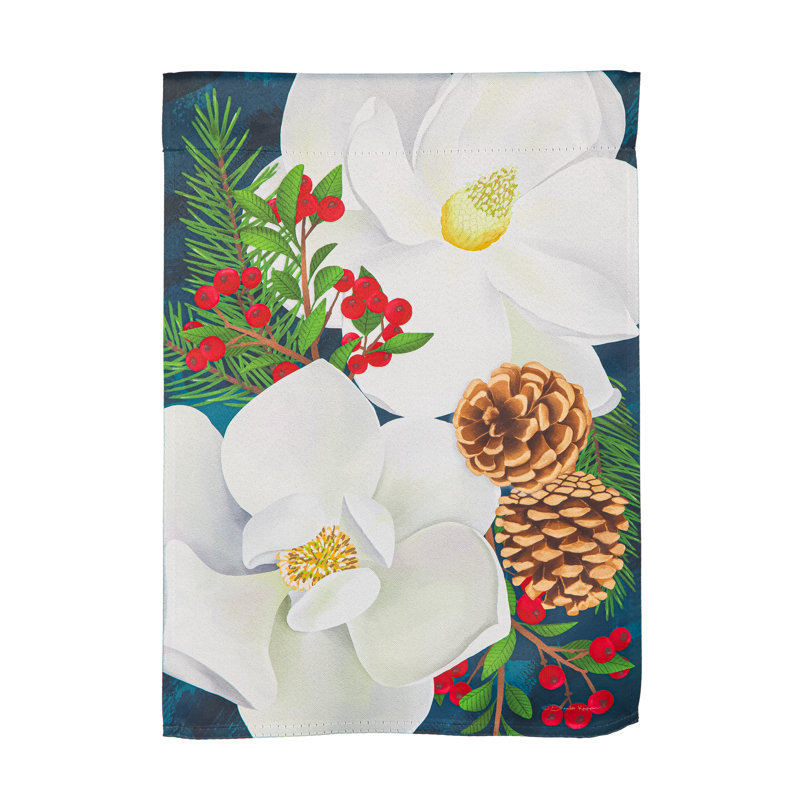 Drapeau des Fêtes Holiday Magnolia