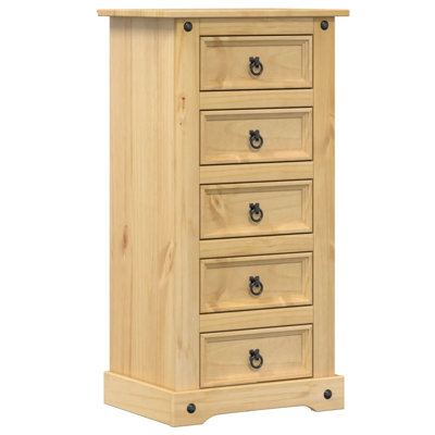 Yingst 53cm W Solid + Manufactured Wood Bedside Table