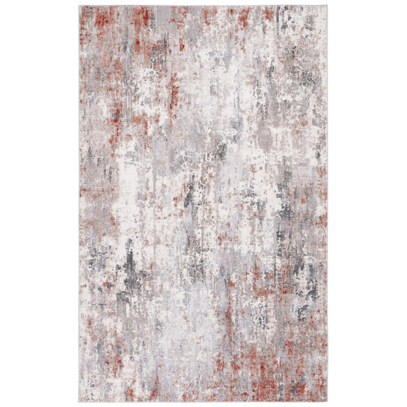 Tapis performance abstrait Vogue, Rectangle 5 pi 3 po x 7 pi 6 po