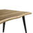 Shivani 63" Wood Look Live Edge Rectangular Dining Table for 6-781045952