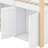 Functional Low Height Bed with Climbing Staircase, Enclosed Storage Units, Floating Shelves and Integrated Mood Lighting