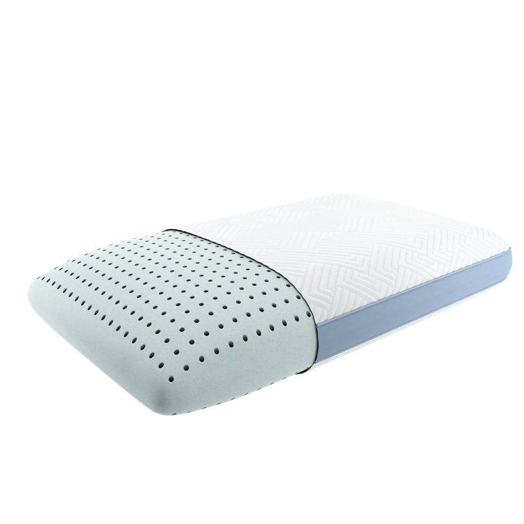Beautyrest Silver Aquacool Memory Foam Pillow, Standard/Queen, 16