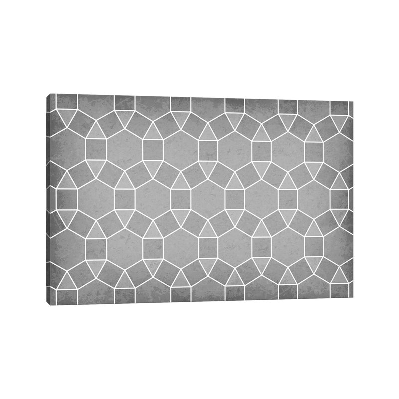 Semi-Regular Tessellation - Wrapped Canvas Print, 66.04 cm H x 45.72 cm W x 3.175 cm D