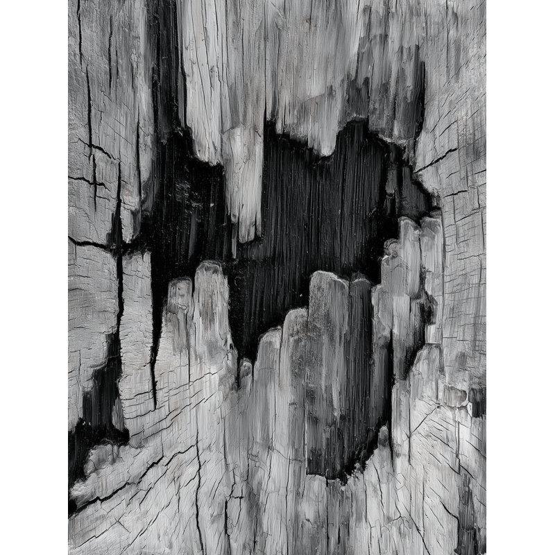 Burnt Origins Pulse, 22" H x 29" W