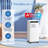 8000Btu Portable Air Conditioner, 3-In-1 Free Stand Smart Cooling Ac Unit With Dehumidifier, Fan, Cools Room Up To 400 Sq.ft, 24H Timer, Installation Kit