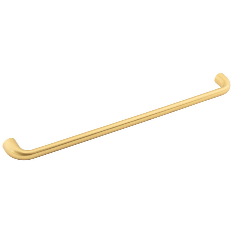 Loxley Bar Pull, Brushed Gold, 6 5/16"