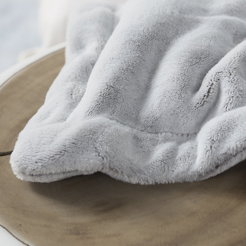 Coma Inducer Frosted Grey Coma Inducer Oversized Comforter Set, Queen