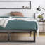 Desoto Tool-Free Quick Lock Metal Bed Frame-2113112357