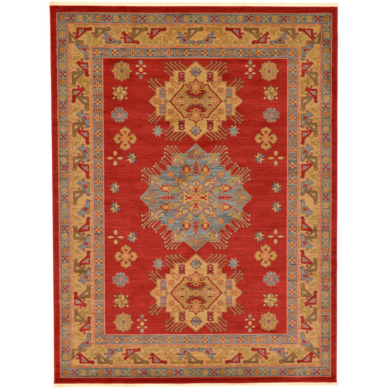 Eesi Geometric Indoor Rug, Rectangle 9' x 12'2"