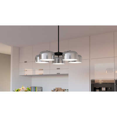 Gabriel 5 - Light Dimmable LED Geometric Chandelier
