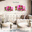Lilie, maison rose, bicyclette-108858510