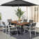 Fernon Dining Table  in a Industrial Style