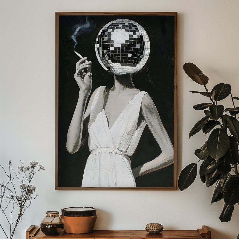 Elegant Decorative Framed MDF Painting, 19.7 x 27.6 x 0.1 inches | 100% MDF with 3 mm Thickness, 100% Spruce Frame | UV Printed Artwork Perfect for Living Room, Bedroom & Office Decor, Stylish & Durable Design