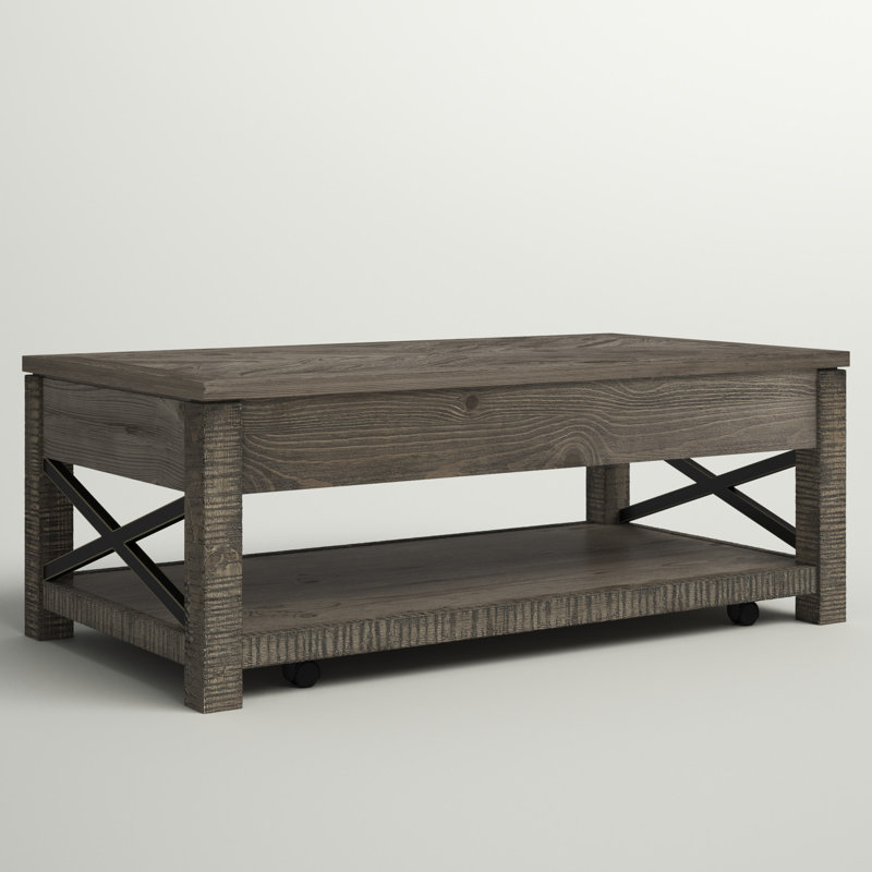 Table basse à 4 pieds avec rangement Bryson