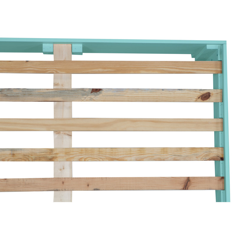 Honeycomb Bed, Turquoise, Queen