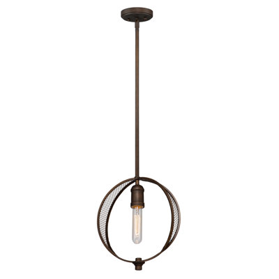 Linden 1 - Light Bronze Single Pendant