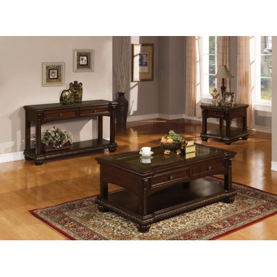 Wentz 3 Piece Coffee Table Set