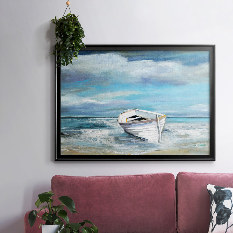 " Classic Coast ", 30" H x 44" W x 1.5" D, Black