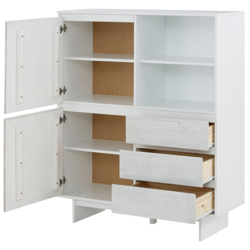 Serci 165cm Sideboard, White