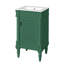Meuble-lavabo de 18 po avec comptoir en céramique 18 po-473247212