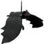 Chauves-souris volantes en caoutchouc d'Halloween 3D