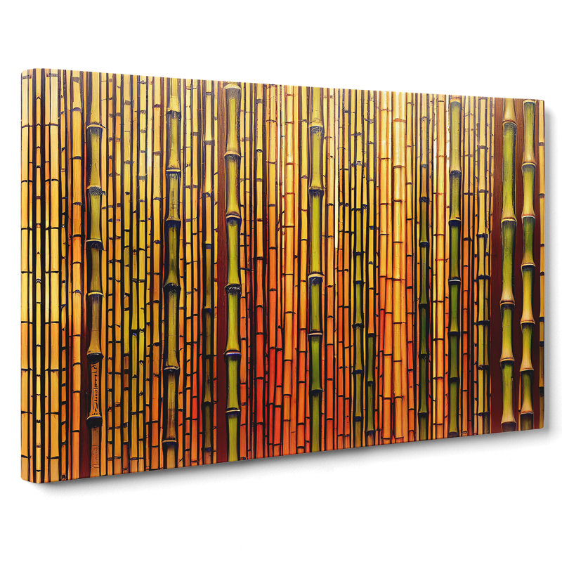 Admirable Bamboo Forest - Wrapped Canvas, 40cm H x 60cm W x 3cm D