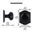Boutons de porte en métal Coolnews-122468827-123517817