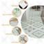 24 In. X 120 In. 4 Mil Green Peel & Stick Vinyl Sheet Flooring, Cut To Length, 5 Pattered Self Adhesive Flooring Roll