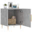 Bouzov 40 cm W Iron Bedside Table-467128875