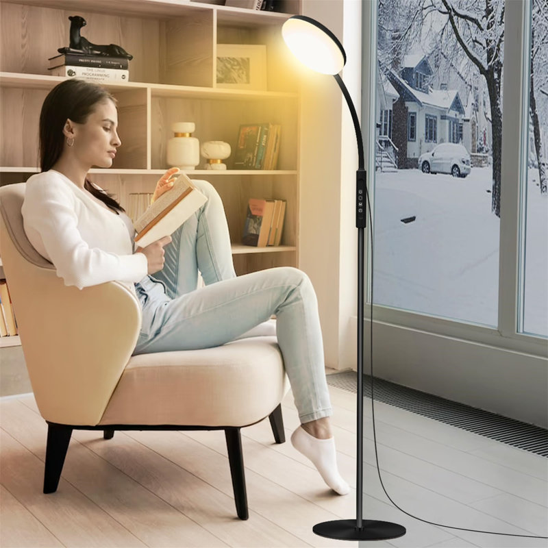 Deljuan 175cm Arched Floor Lamp
