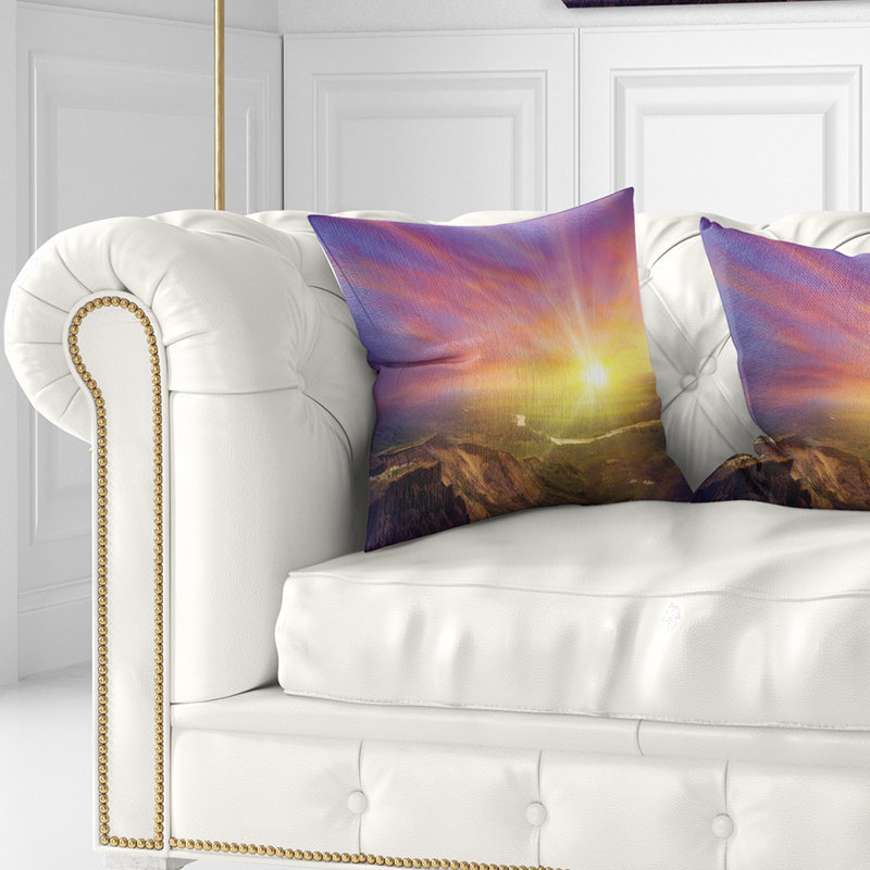 Oreiller scintillant au coucher du soleil Photography