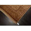Tapis beige en laine noué à la main de conception unique 7 pi 9 po x 9 pi 8 po Bissell