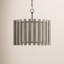 Denni 1 - Light Gray-Washed/Bronze Single Pendant