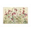 Hollyhocks Row Cool by Cheri Blum - Print on Canvas-101341828-70116422