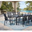 Ensemble repas d'extérieur en aluminium 7 pièces Tindall-1043805069