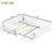 White Queen Montessori Floor Bed, Sturdy Wood Support, No Box Spring Needed, Easy Assembly-129437170-129437172
