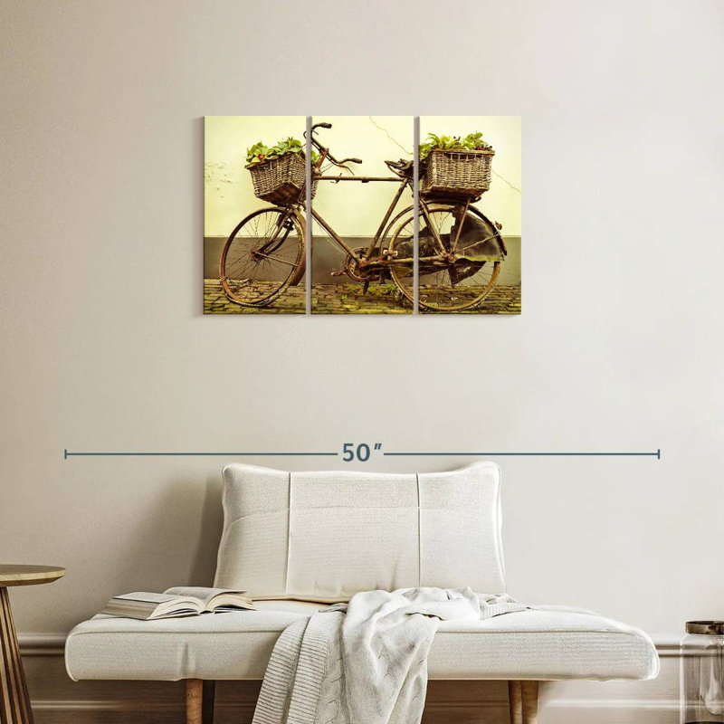Rickety Bicycle, 20" H x 33" W