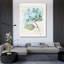 Art sur toile tendue avec une galerie «One Apple Way» par Allium Way®-1445118838