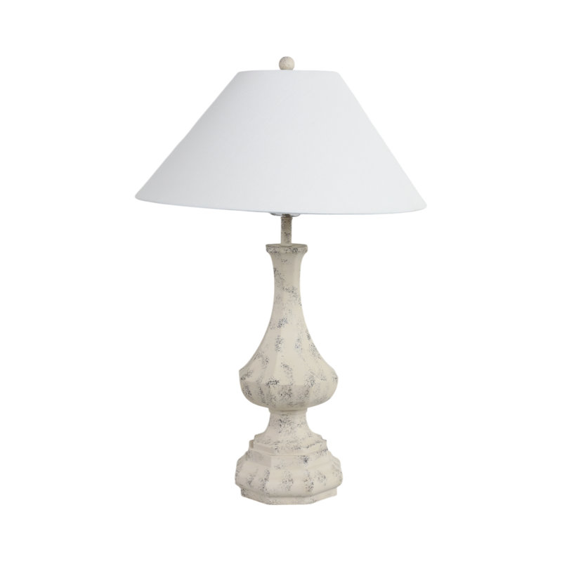 Resin, 31"h Antique Table Lamp 31.0"H - 20.0" x 20.0" x 31.0"