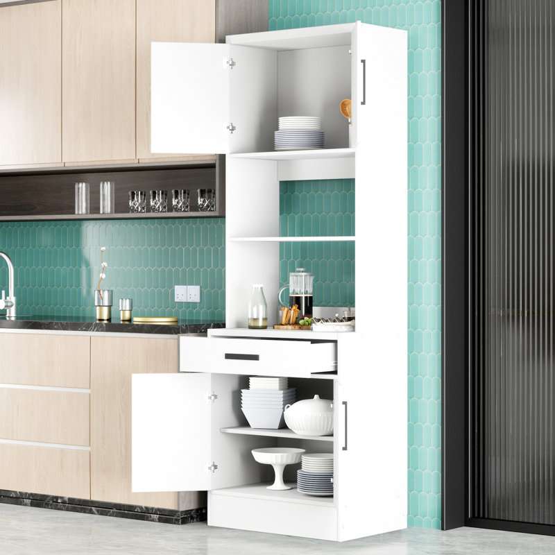 71'' Garage Cabinet, White
