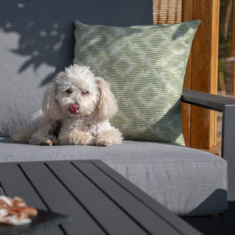Dawana with Cushions, Grey, Dark Grey