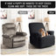 Housse pour fauteuil inclinable à coussins carrés/rectangulaires-189624716