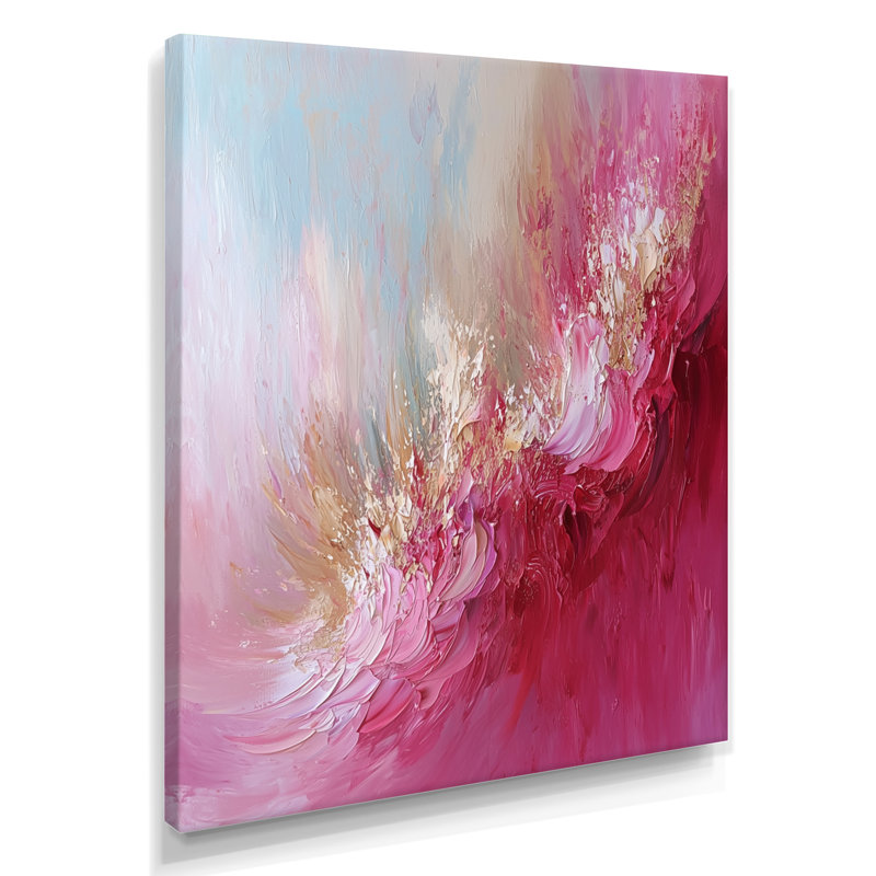 Timms - reproduction d'art sur toile abstraite, H 40 po x l 30 po, Toile tendue, Ne s’applique pas
