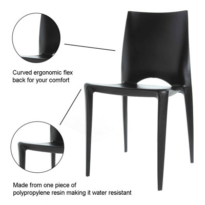 Ruzicka 18'' H Stacking Side Chair